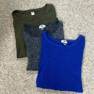 Old Navy long sleeve shirts